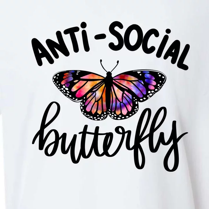 Anti Social Butterfly Sueded Cloud Jersey T-Shirt