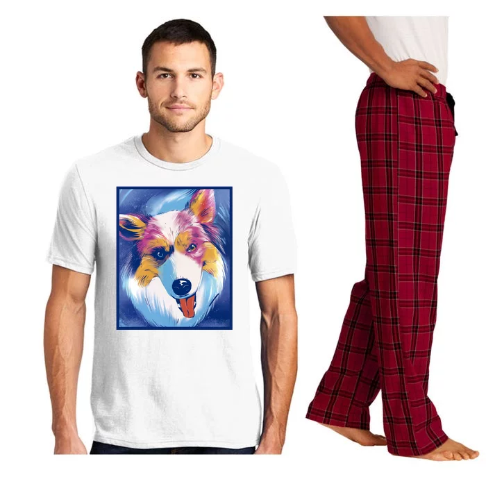 Australian Shepherd Colorful Dog Pajama Set