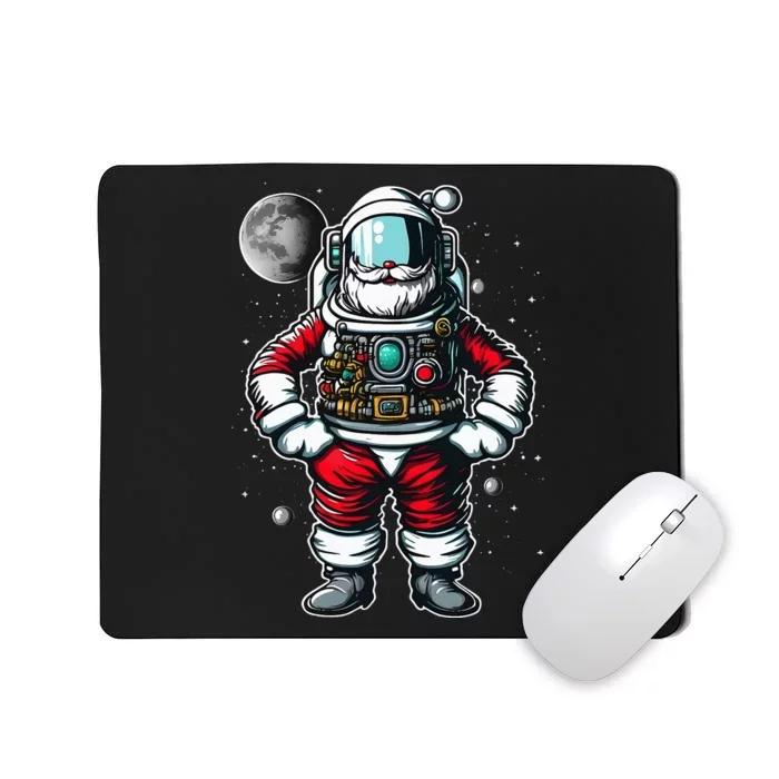 Astronaut Santa Christmas Xmas Space Lovers Mousepad