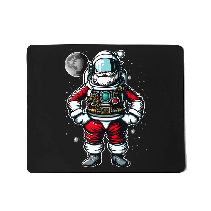 Astronaut Santa Christmas Xmas Space Lovers Mousepad