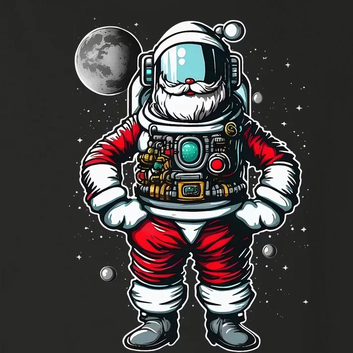 Astronaut Santa Christmas Xmas Space Lovers Toddler Long Sleeve Shirt