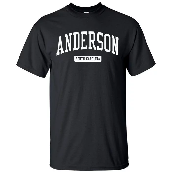 Anderson South Carolina Sc College University Sports Style Tall T-Shirt