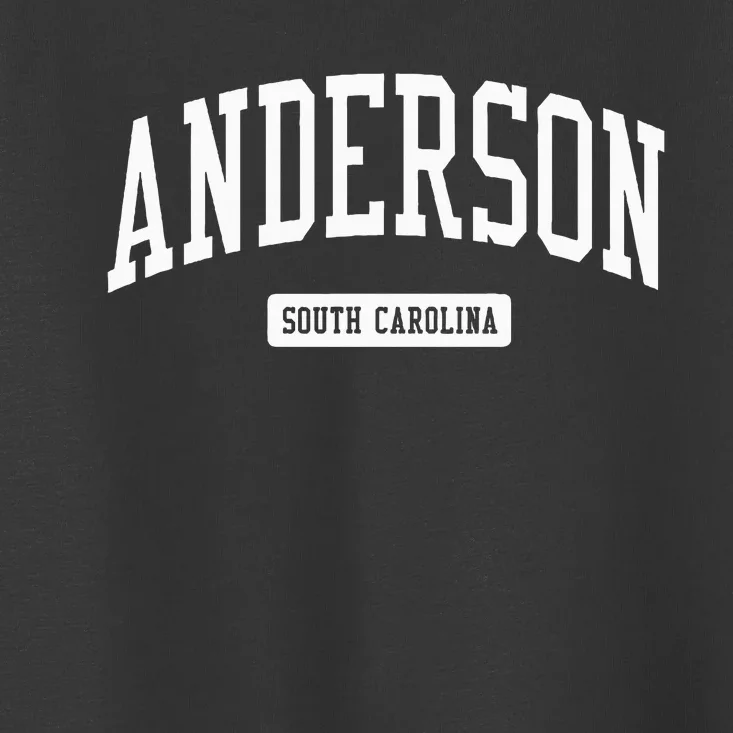 Anderson South Carolina Sc College University Sports Style Toddler T-Shirt