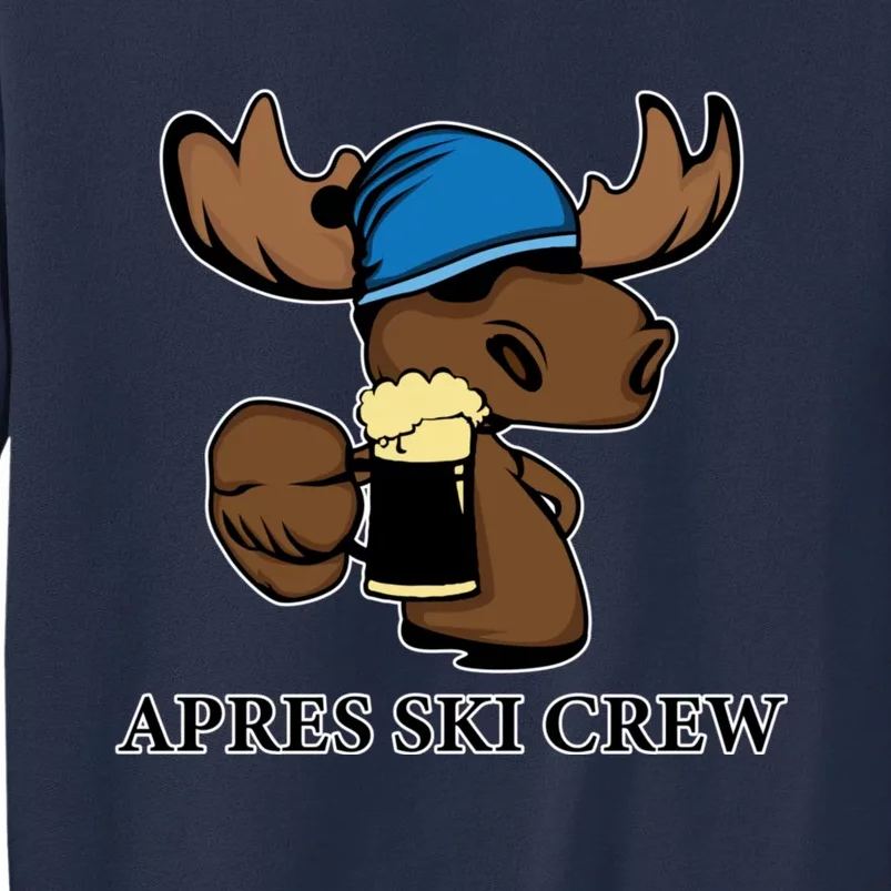 Apres Ski Crew Skier Ski Lover Funny Gift Sweatshirt