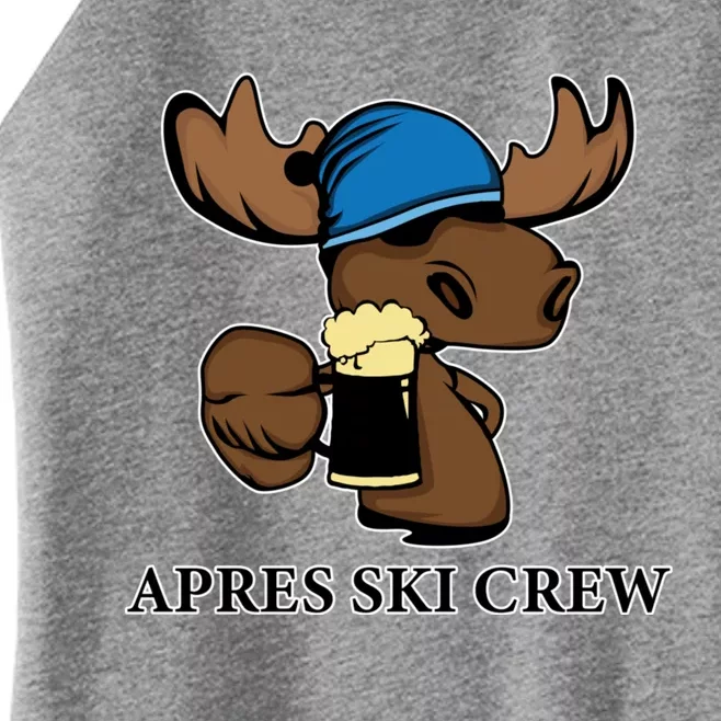 Apres Ski Crew Skier Ski Lover Funny Gift Women’s Perfect Tri Rocker Tank