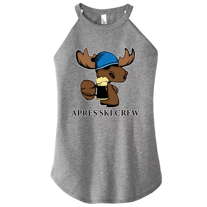 Apres Ski Crew Skier Ski Lover Funny Gift Women’s Perfect Tri Rocker Tank