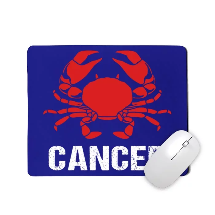 Astrological Sign Cancer Crab Zodiac Gift Mousepad