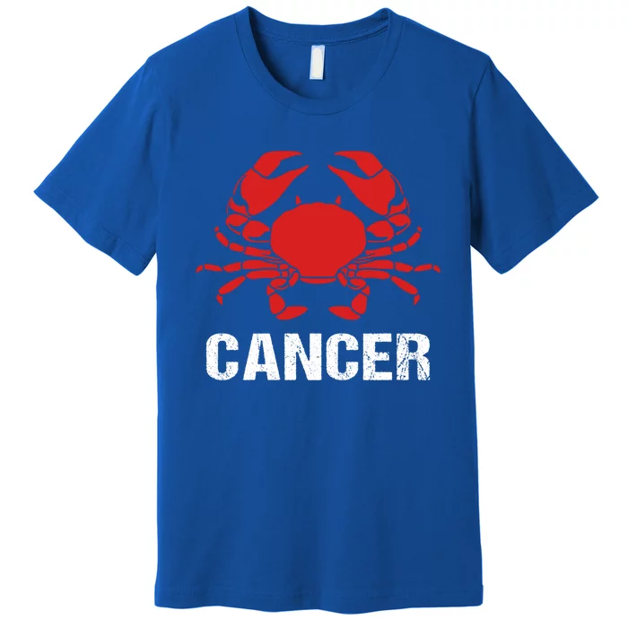 Astrological Sign Cancer Crab Zodiac Gift Premium T-Shirt