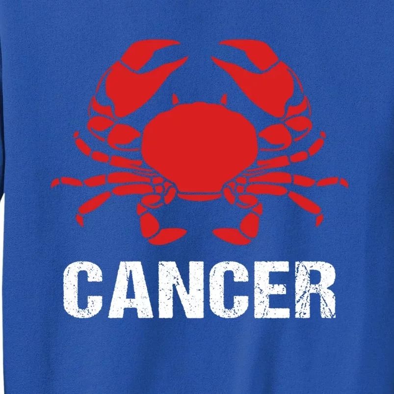 Astrological Sign Cancer Crab Zodiac Gift Tall Sweatshirt