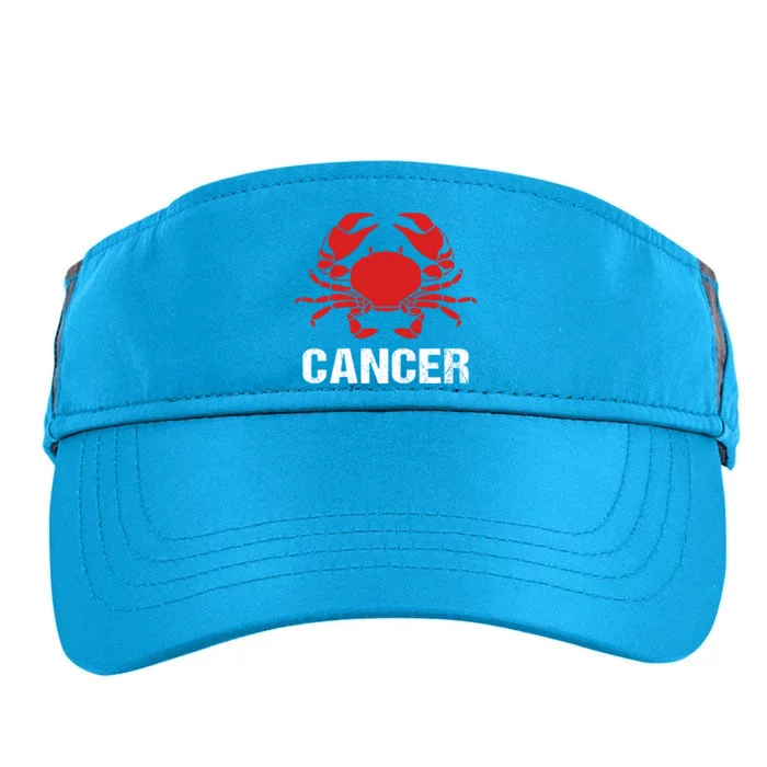 Astrological Sign Cancer Crab Zodiac Gift Adult Drive Performance Visor