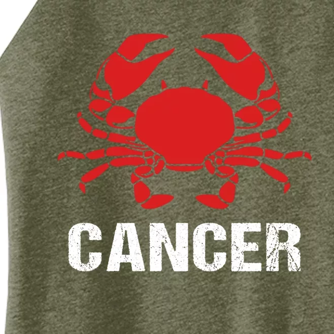 Astrological Sign Cancer Crab Zodiac Gift Women’s Perfect Tri Rocker Tank