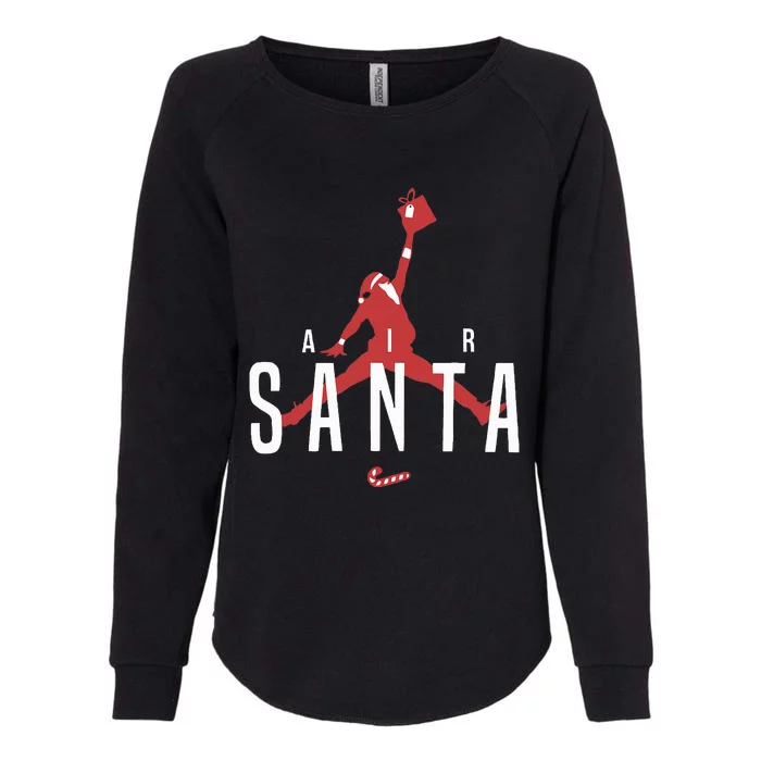 Air Santa Christmas Jumper Womens California Wash Sweatshirt