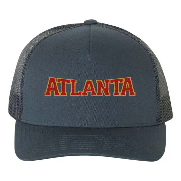 Atlanta Soccer City Vintage Atl Yupoong Adult 5-Panel Trucker Hat