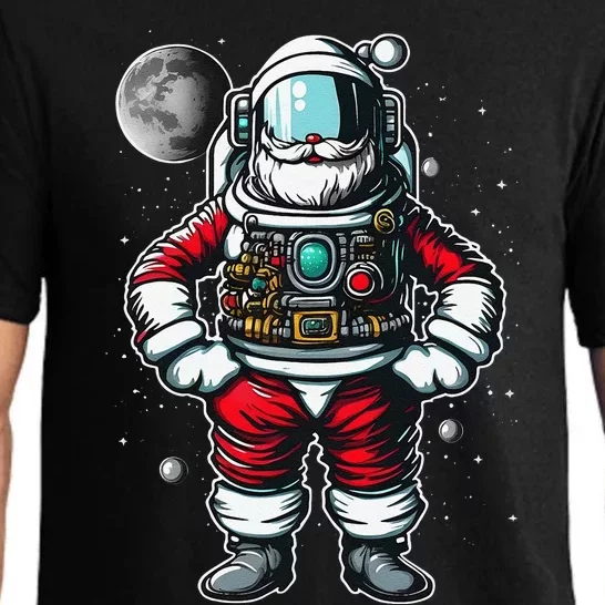 Astronaut Santa Christmas Xmas Space Lovers Pajama Set