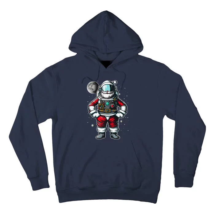 Astronaut Santa Christmas Xmas Space Lovers Tall Hoodie