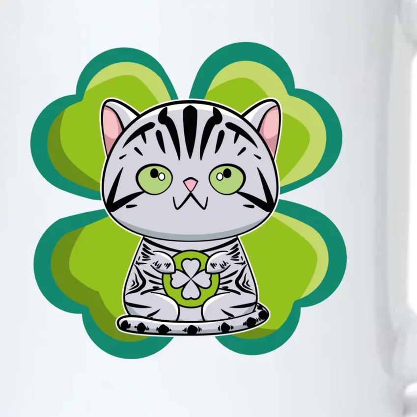 American Shorthair Cat Anime Kitten Irish St Patricks Funny Gift Black Color Changing Mug