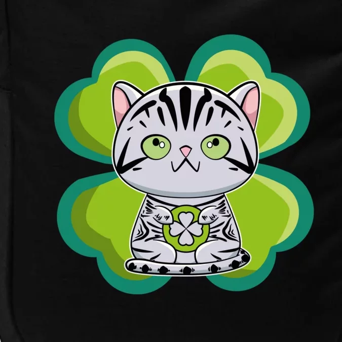 American Shorthair Cat Anime Kitten Irish St Patricks Funny Gift Impact Tech Backpack