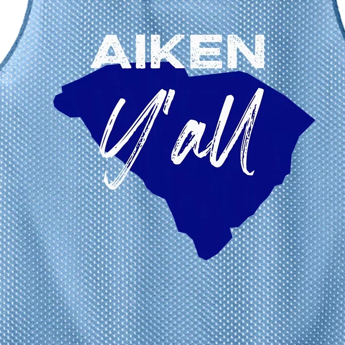 Aiken South Carolina YAll Sc Palmetto State Road Trip Mesh Reversible Basketball Jersey Tank