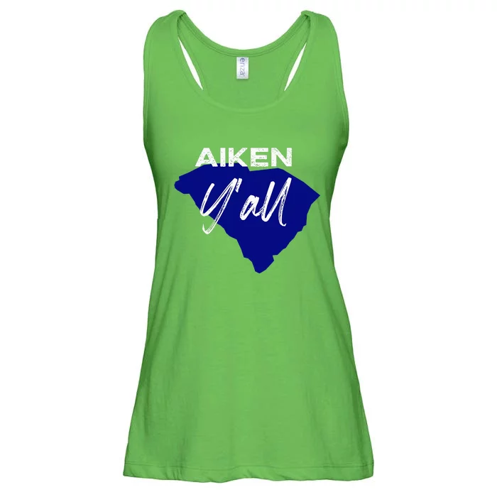 Aiken South Carolina YAll Sc Palmetto State Road Trip Ladies Essential Flowy Tank