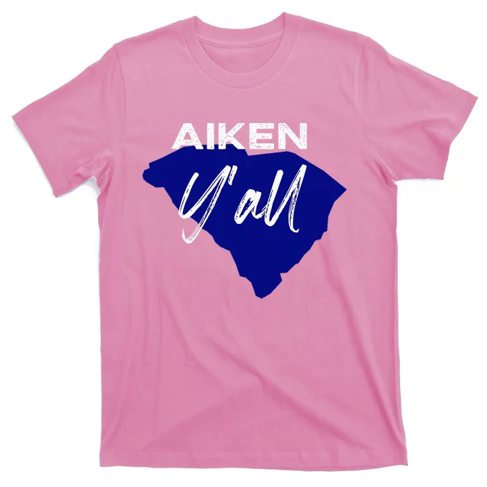 Aiken South Carolina YAll Sc Palmetto State Road Trip T-Shirt