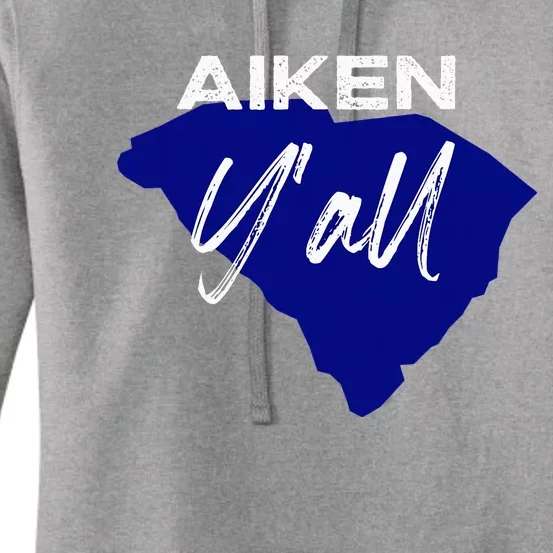 Aiken South Carolina YAll Sc Palmetto State Road Trip Women's Pullover Hoodie