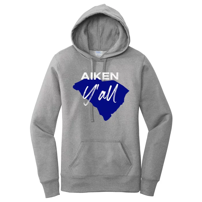 Aiken South Carolina YAll Sc Palmetto State Road Trip Women's Pullover Hoodie