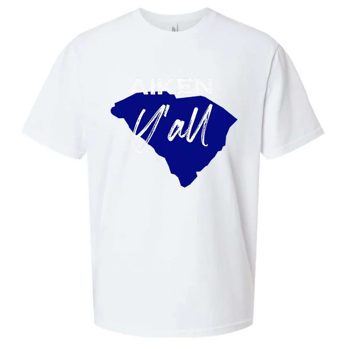 Aiken South Carolina YAll Sc Palmetto State Road Trip Sueded Cloud Jersey T-Shirt