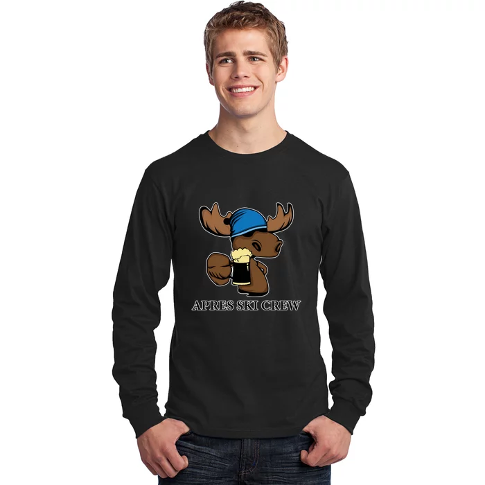 Apres Ski Crew Skiing Lover Gift For Skier Long Sleeve Shirt