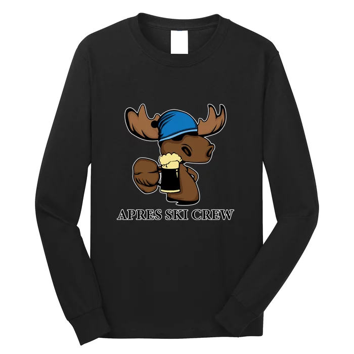 Apres Ski Crew Skiing Lover Gift For Skier Long Sleeve Shirt