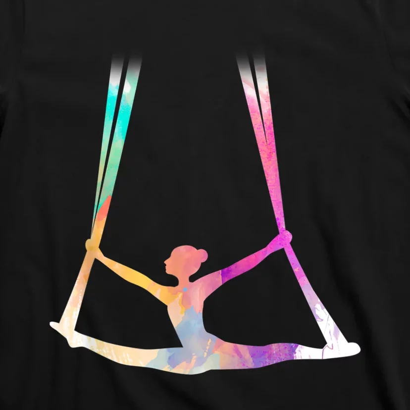 Aerial Silks Circus Yoga T-Shirt