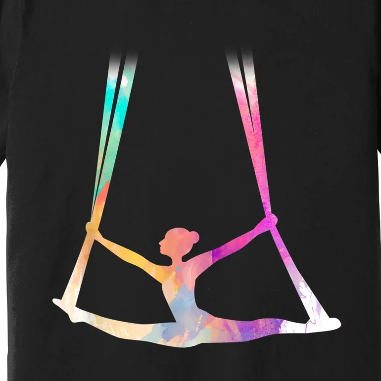 Aerial Silks Circus Yoga Premium T-Shirt