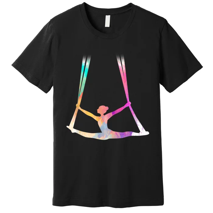 Aerial Silks Circus Yoga Premium T-Shirt