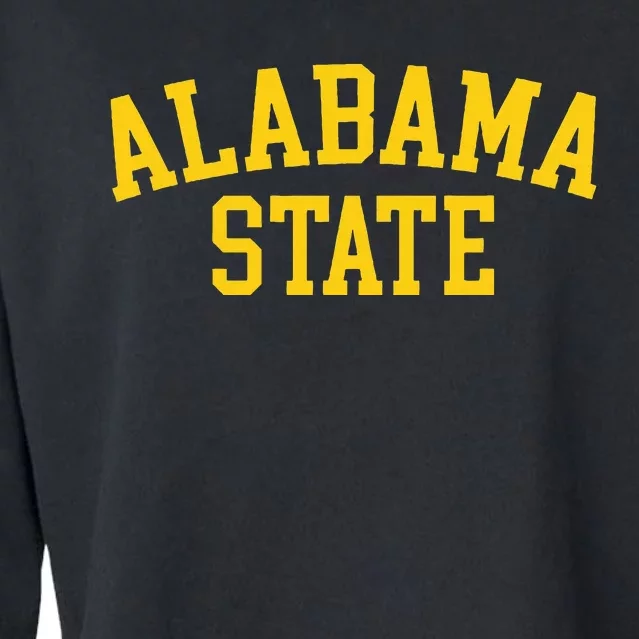 Alabama State Cool Al Alabamian Souvenir Women Cropped Pullover Crew