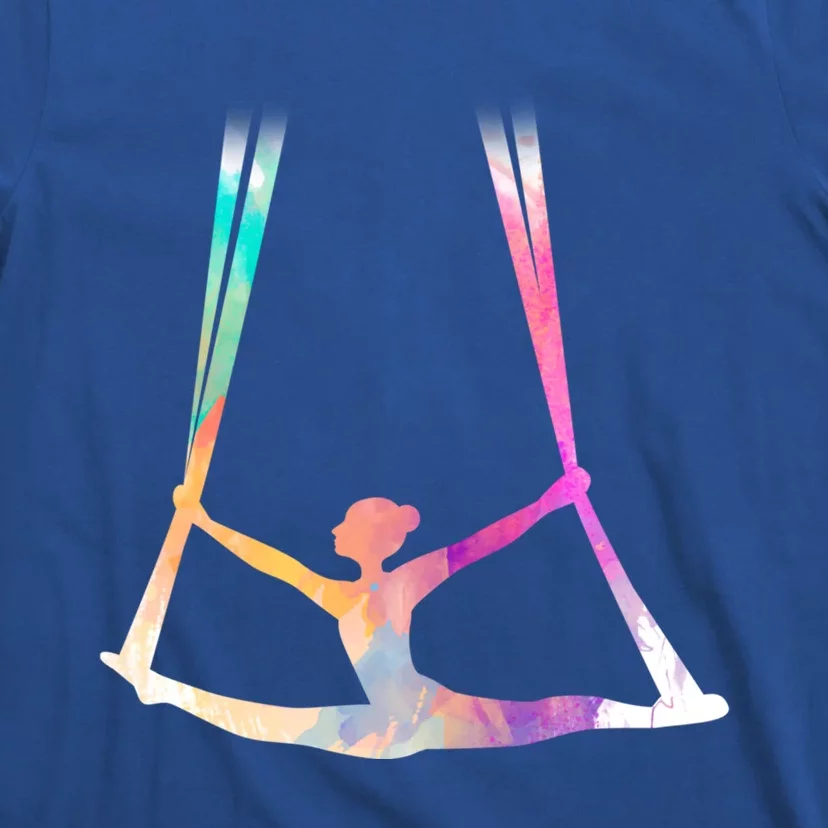 Aerial Silks Circus Yoga Cute Gift T-Shirt