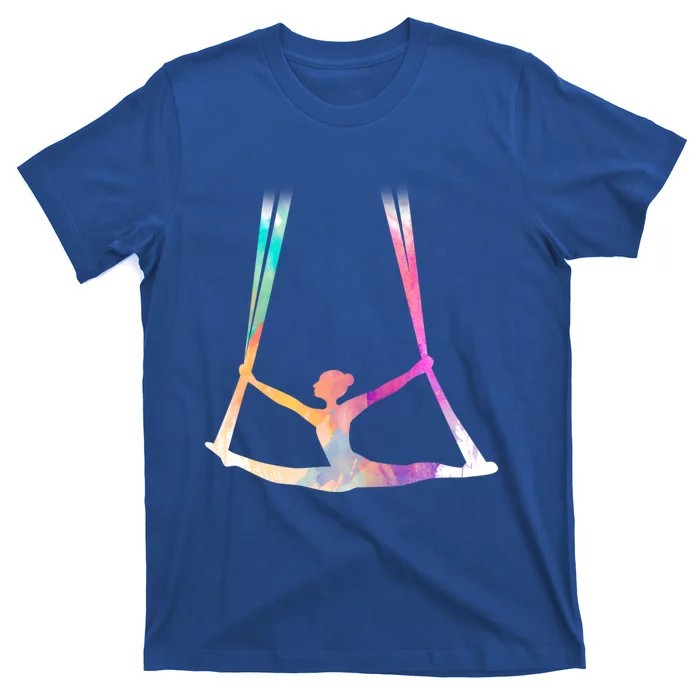 Aerial Silks Circus Yoga Cute Gift T-Shirt