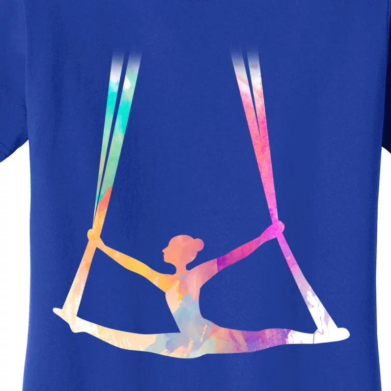 Aerial Silks Circus Yoga Cute Gift Women's T-Shirt