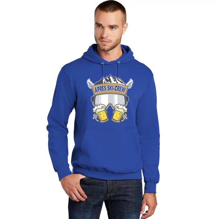 Apres Ski Crew Funny Skiing Instructor Gift Hoodie