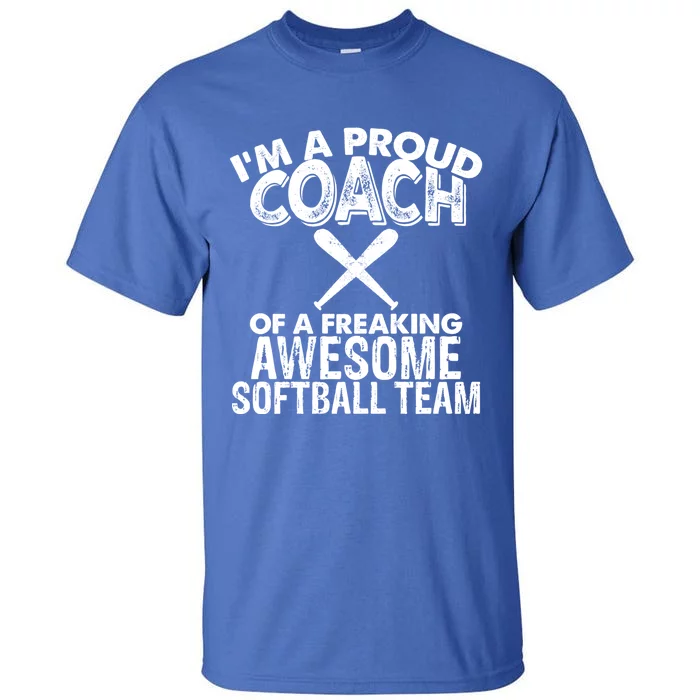 Appreciation Softball Coach Gift Tall T-Shirt