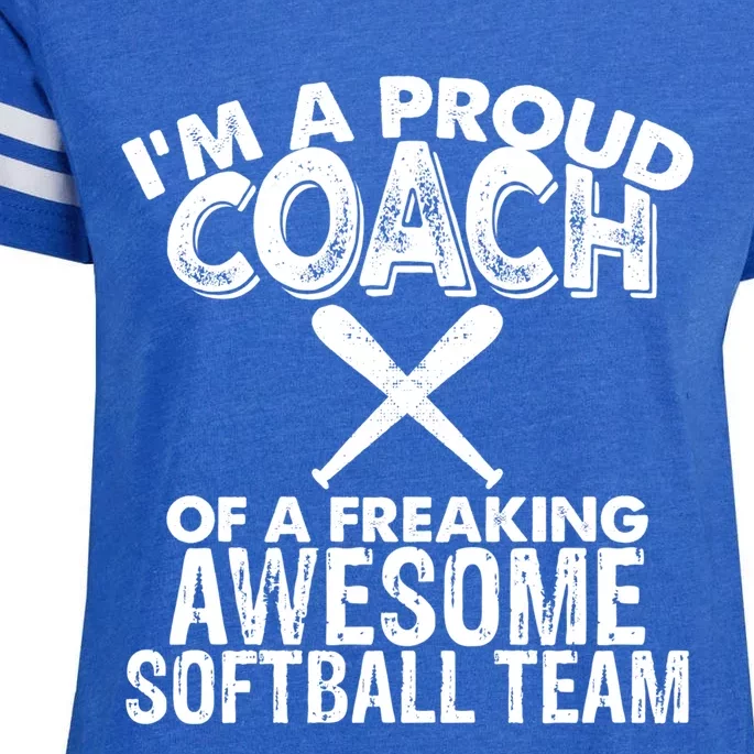 Appreciation Softball Coach Gift Enza Ladies Jersey Football T-Shirt