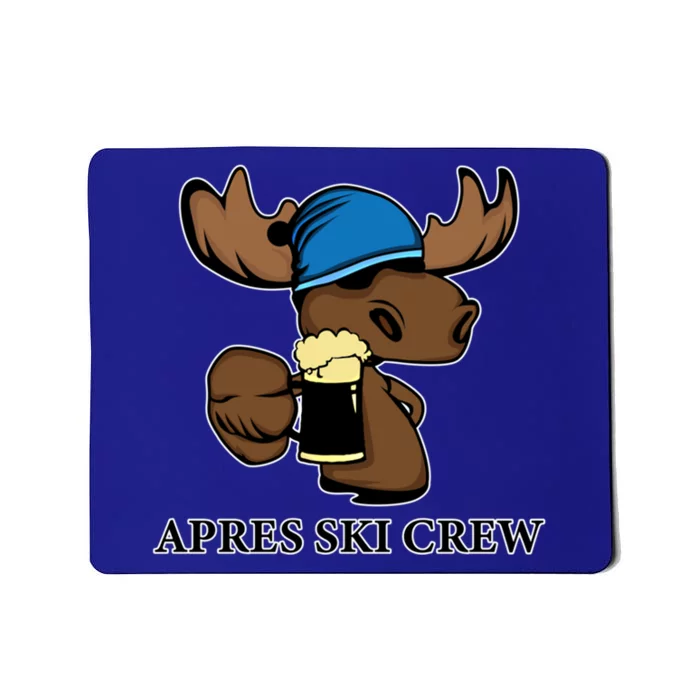 Apres Ski Crew Skier Ski Lover Great Gift Mousepad