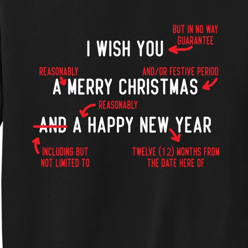 Attorney Santa Claus Merry Xmas Law Student Christmas Lawyer Tall Sweatshirt