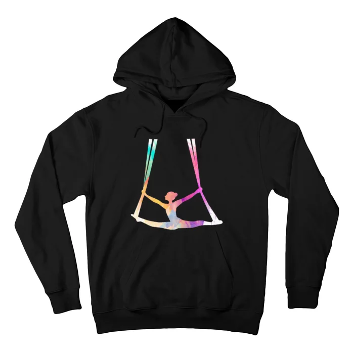 Aerial Silks Circus Yoga Hoodie