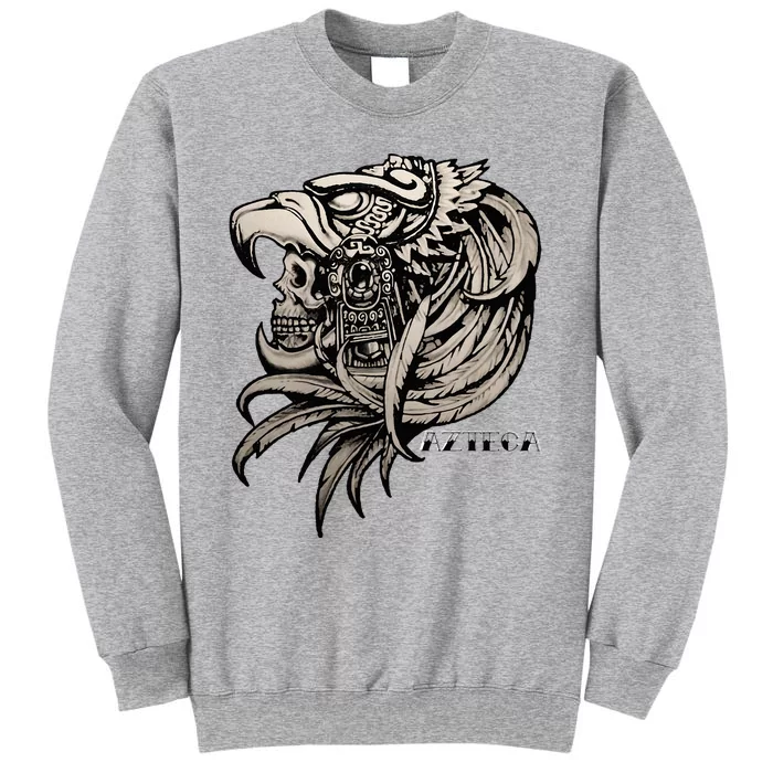 Aztec Skull Calabera Azteca Tall Sweatshirt