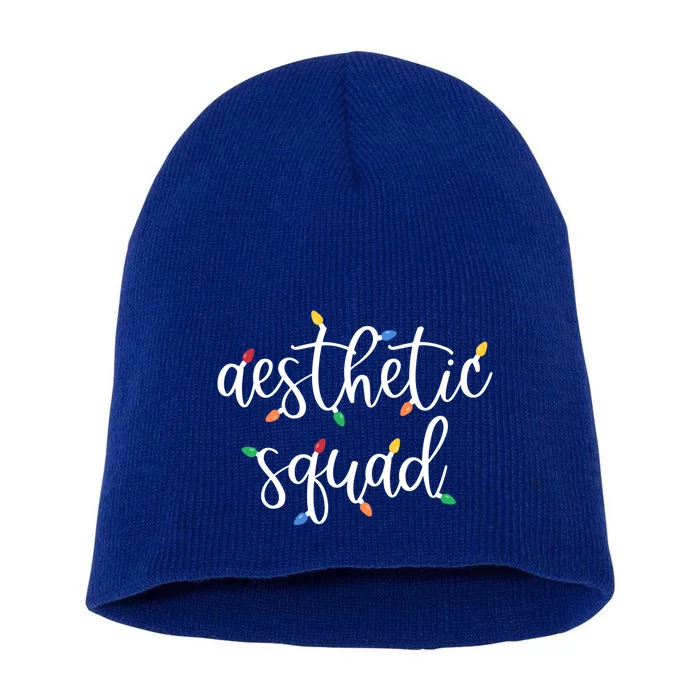 Aesthetic Squad Christmas Dealer Holiday Nurse Injector Gift Short Acrylic Beanie