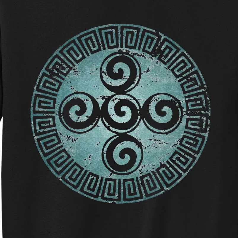 Aztec Symbol Creation Spiral Universe God Indians Tall Sweatshirt