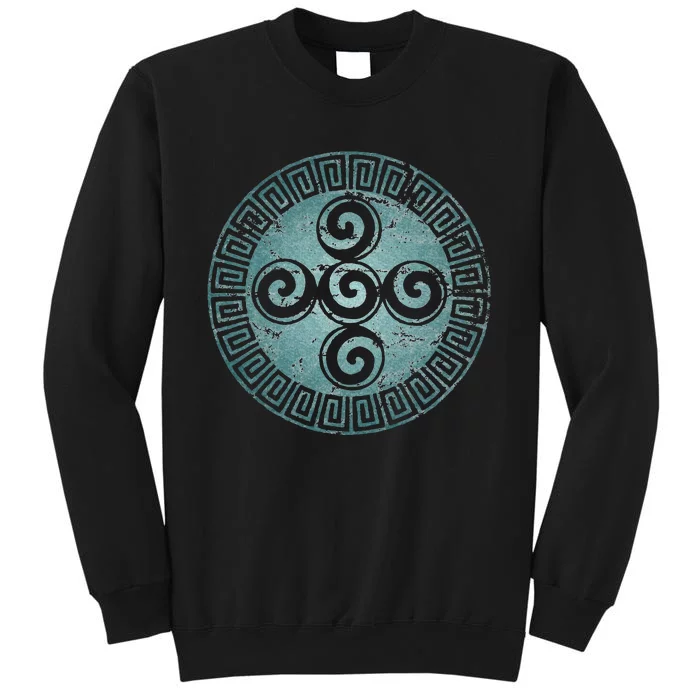 Aztec Symbol Creation Spiral Universe God Indians Tall Sweatshirt