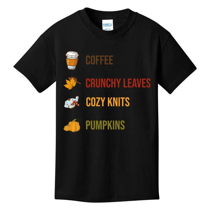 Autumn Season Celebration Collection Kids T-Shirt