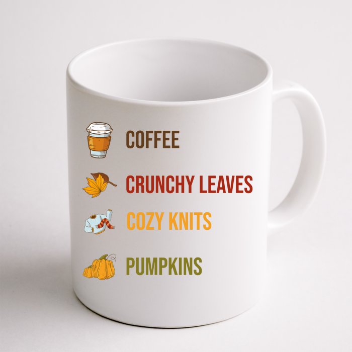 Autumn Season Celebration Collection Front & Back Coffee Mug