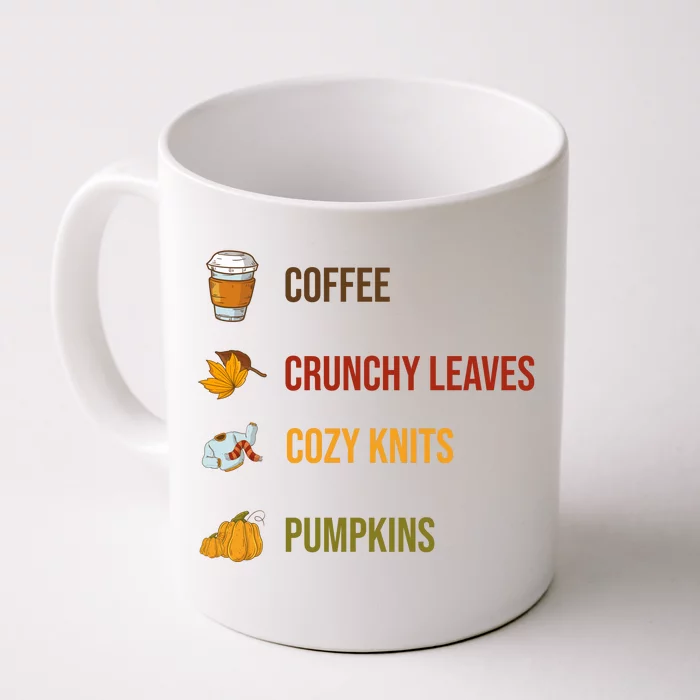 Autumn Season Celebration Collection Front & Back Coffee Mug