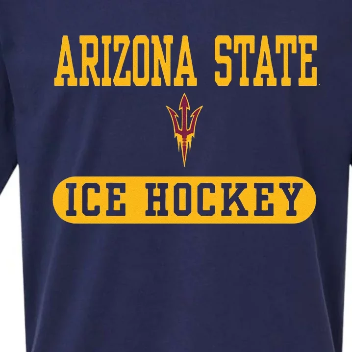 Arizona Sun Devils Ice Hockey Sueded Cloud Jersey T-Shirt